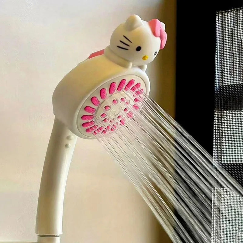 Cute Hello Kitty Handheld Home Shower
